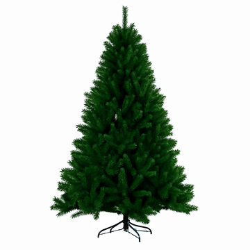 Árvore de Natal Verde 120cm/150cm/180cm com Galhos - Decoração de Natal em Pinheiro Premium